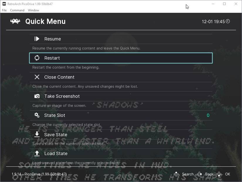 Retroarch Menu Old How to Use RetroArch to Make Old Games Easier to Beat