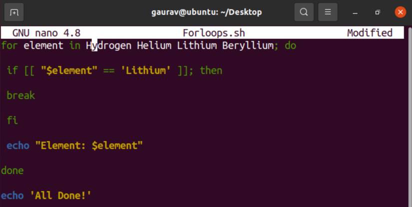 shell script for loop syntax | shell script for loop... How to Use the for Loop in a Linux Bash Shell Script