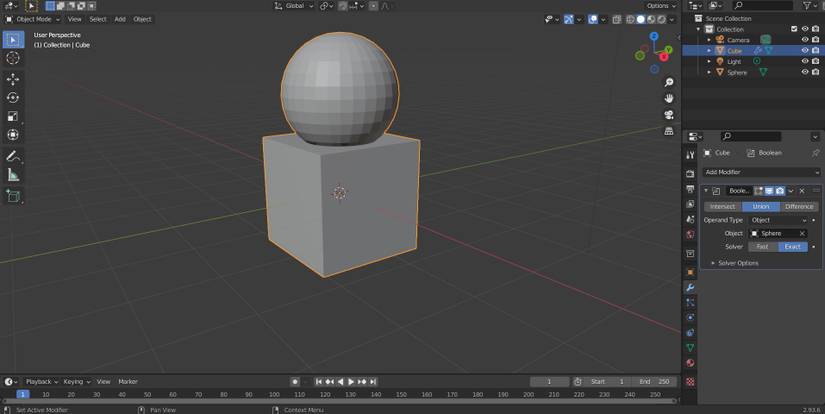 How to Merge Objects in Blender