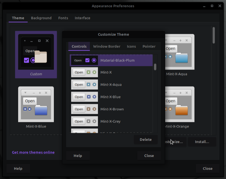 Linux Customize Window How to Change Desktop Themes on Linux Mint