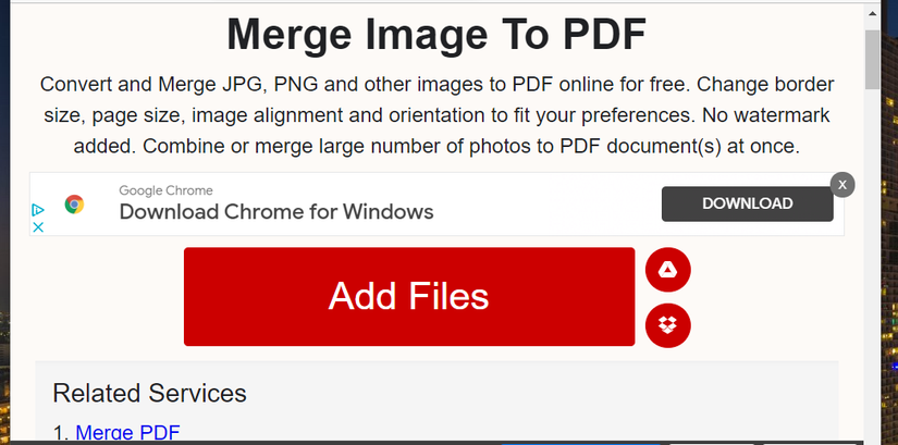 How to Merge Multiple Images Into a PDF Document in Windows 11