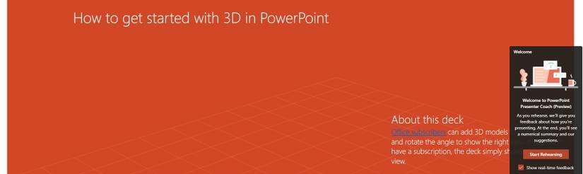 How to Use PowerPoint Speaker Coach to Improve Your Presentation Skills