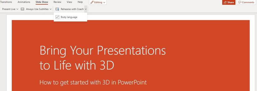 How to Use PowerPoint Speaker Coach to Improve Your Presentation Skills