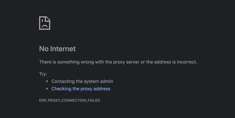 How to Fix “There Is Something Wrong With the Proxy Server” in Chrome ...