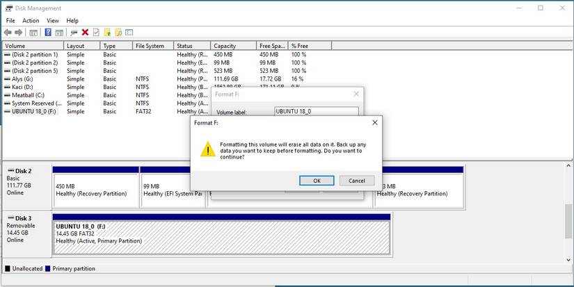 Format Disk Notification How to Format a New Internal Hard Drive or Solid State Drive