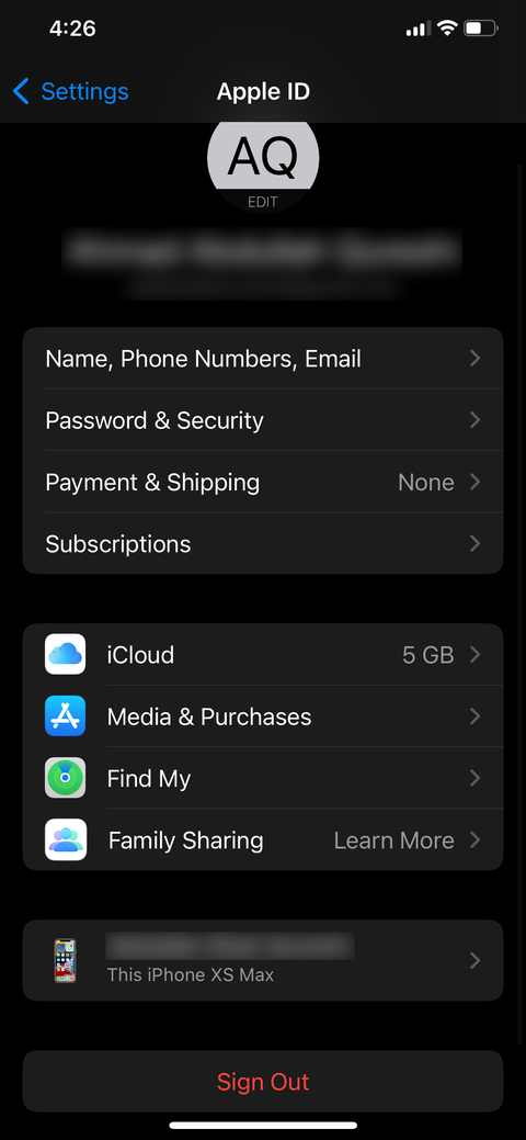 Sign Out Screen Ios How to Safely Sign Out of iCloud on a Mac, iPhone, or iPad