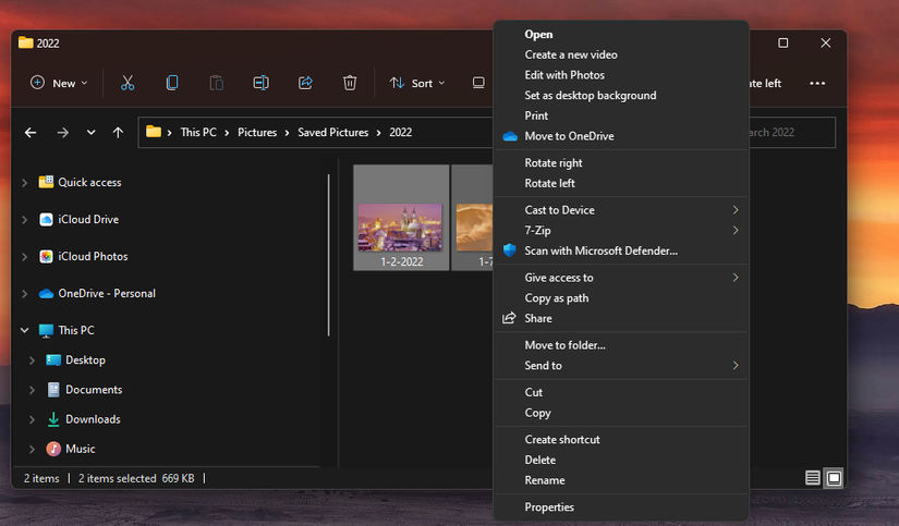 How to Merge Multiple Images Into a PDF Document in Windows 11