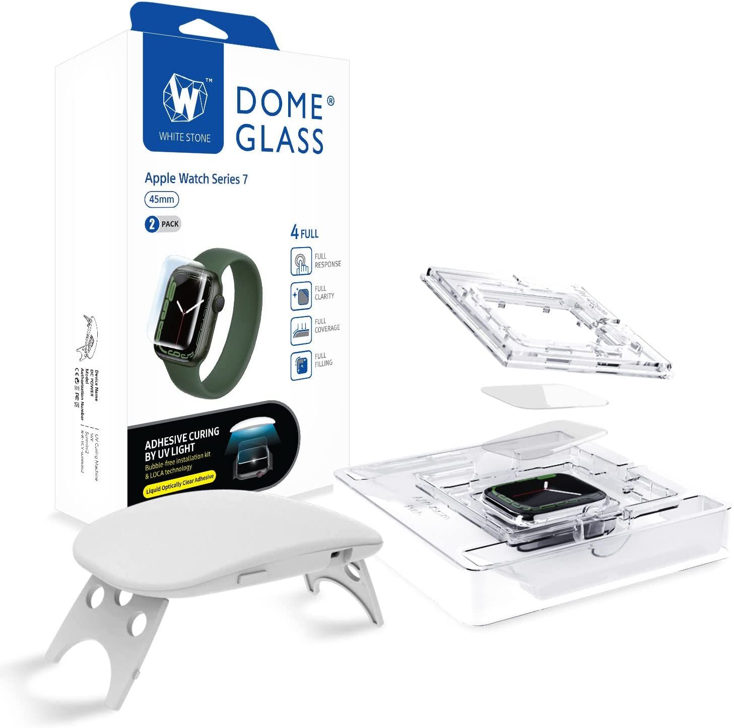 whitestone dome glass for apple watch series 7 1