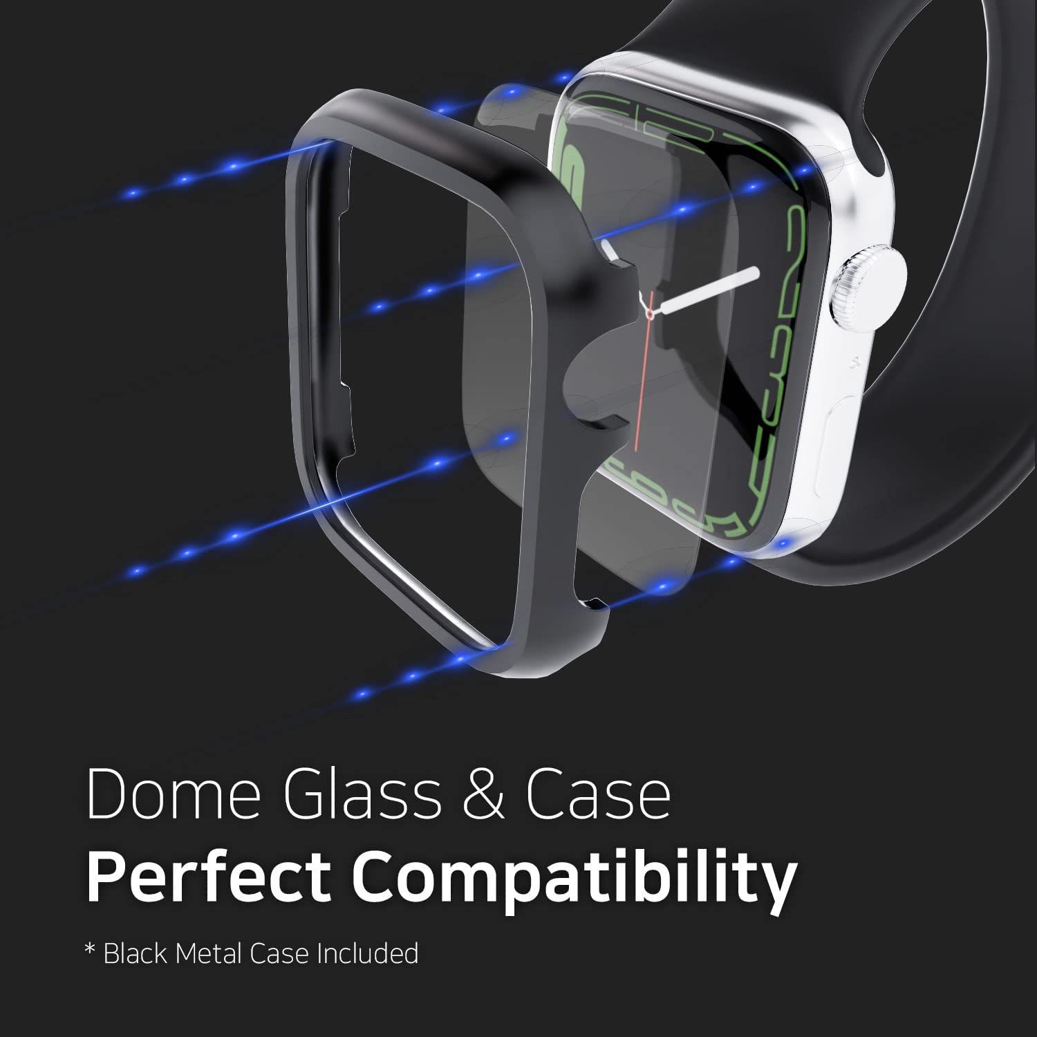 whitestone dome glass for apple watch series 7 3
