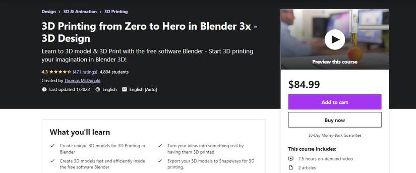 The 4 Best 3D Printing Courses