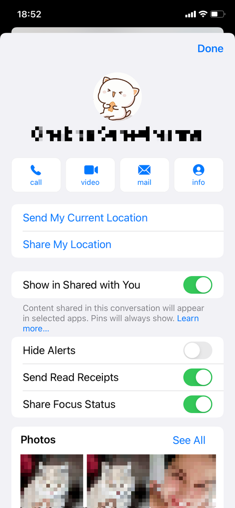 Start sharing my location.