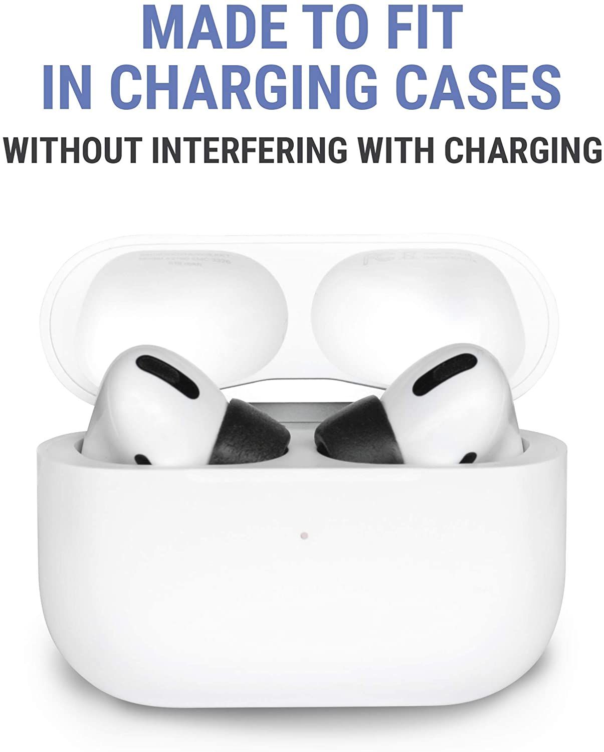 Comply AirPods Pro Foam Ear Tips wireless charging