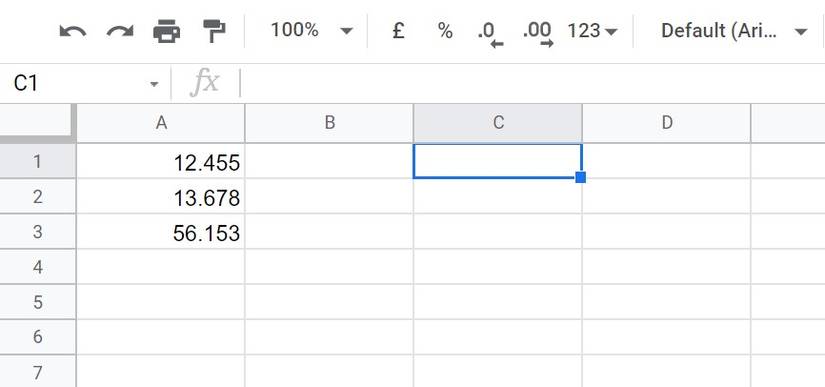 How to Use ROUND Functions in Google Sheets