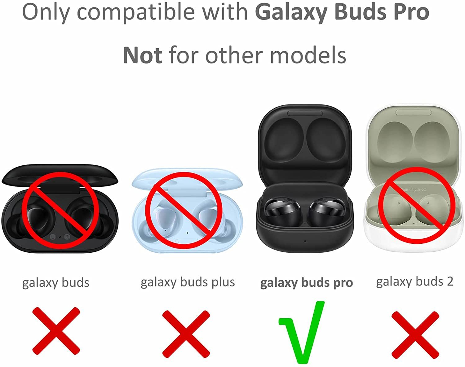IiEXCEL Galaxy Buds Pro Eartips models