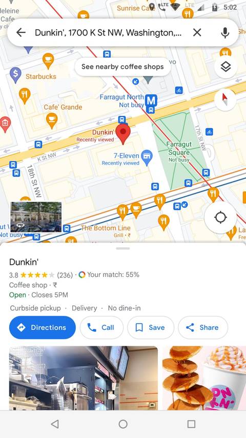 Pinning a place on on Google Maps Android