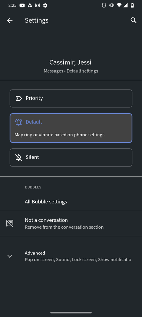 Script Text On Phone Setting How to Change Notification Settings for Individual Text Conversations ...