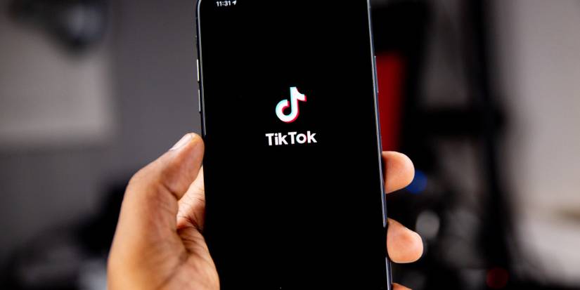 手机上的 Tiktok 徽标