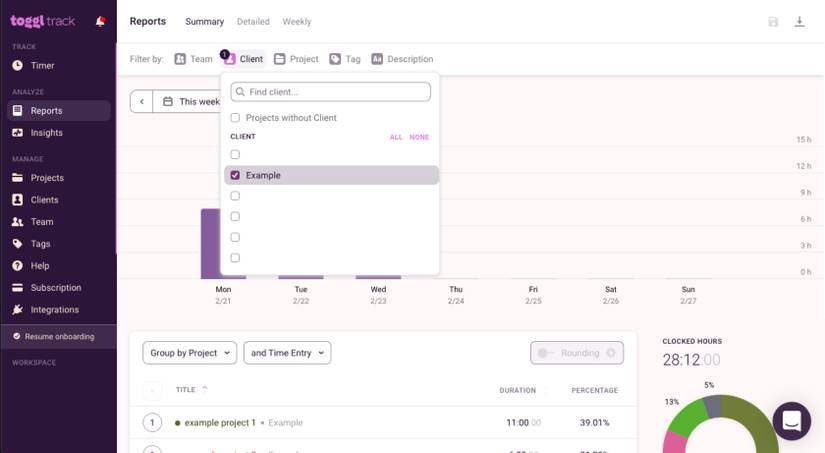 How to Create a PDF Time Report in Toggl