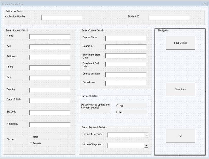 How to Create an Automated Data Entry Form in Excel VBA