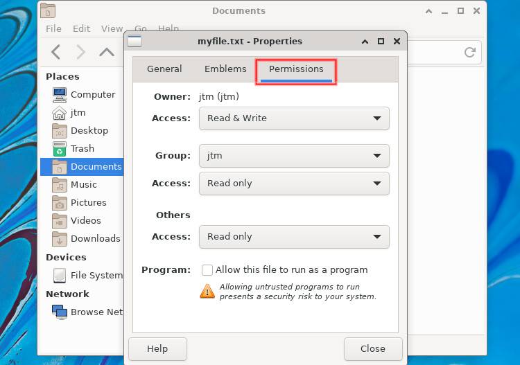 How to Change File Permissions on Linux Desktops
