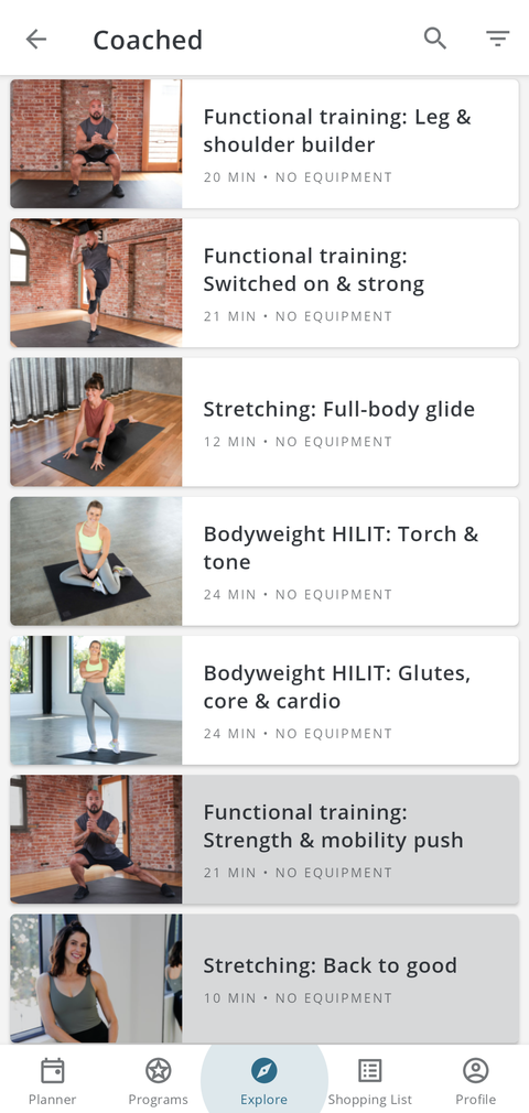Training Class App 8 Great Apps for Exercising With Personal Trainers