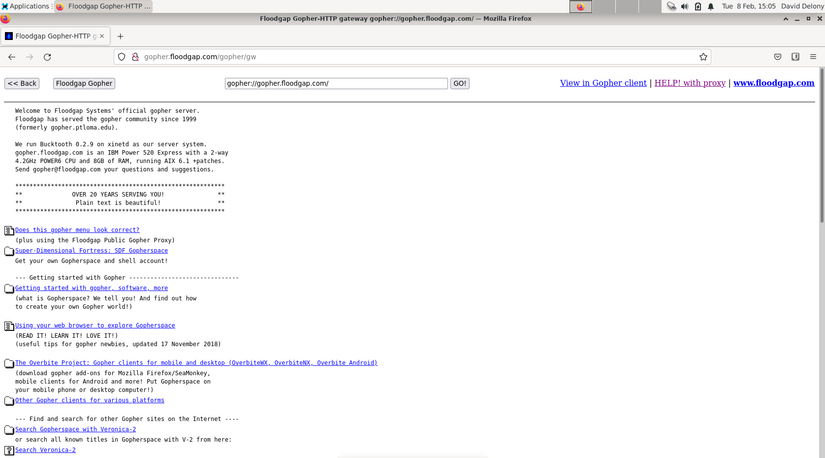How to Browse the Gopher Network on Linux