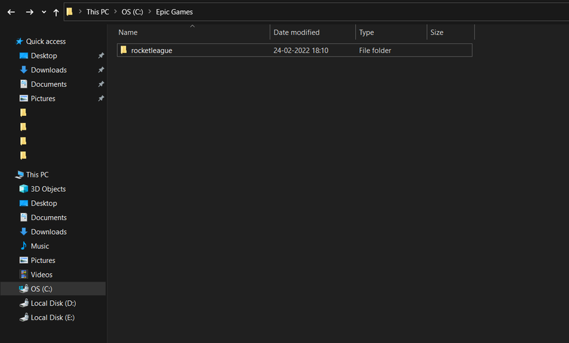 Epic Files How to Move Epic Games Titles to Another Computer Location