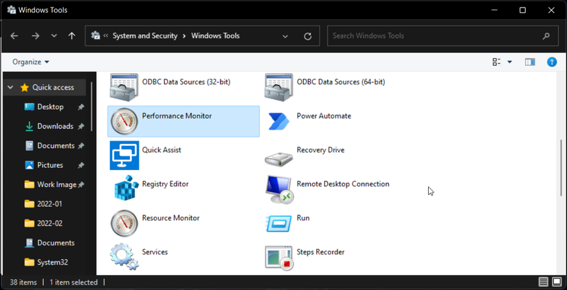 How to Open the Windows 11 Performance Monitor