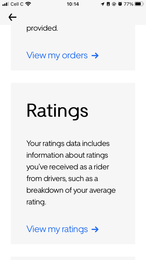 You Can Now See a Detailed Breakdown of Your Uber Ratings