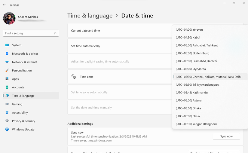 How to Change the Date and Time in Windows 11
