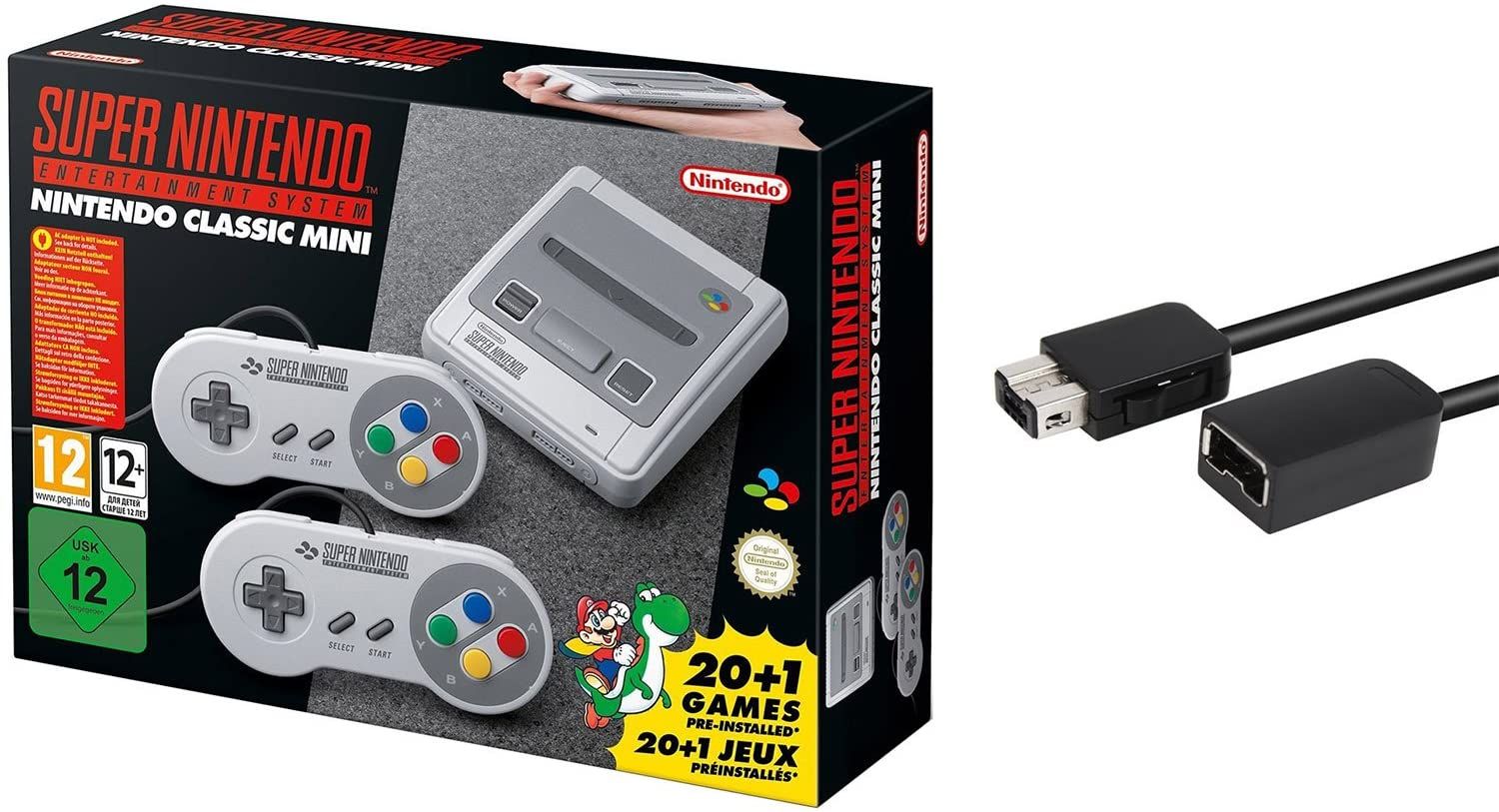 Packaging for Super NES Classic