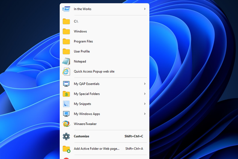 How to Add a Custom Middle Click Menu to Windows 11