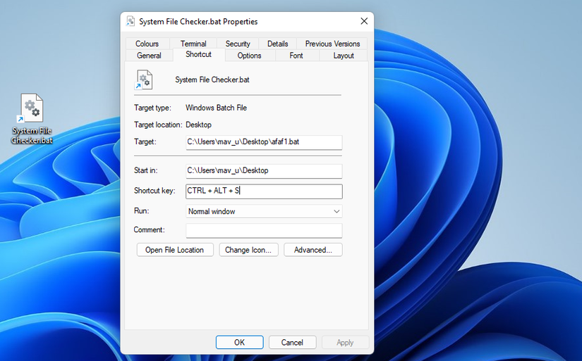 How to Set Up System File Scan Shortcuts in Windows 11