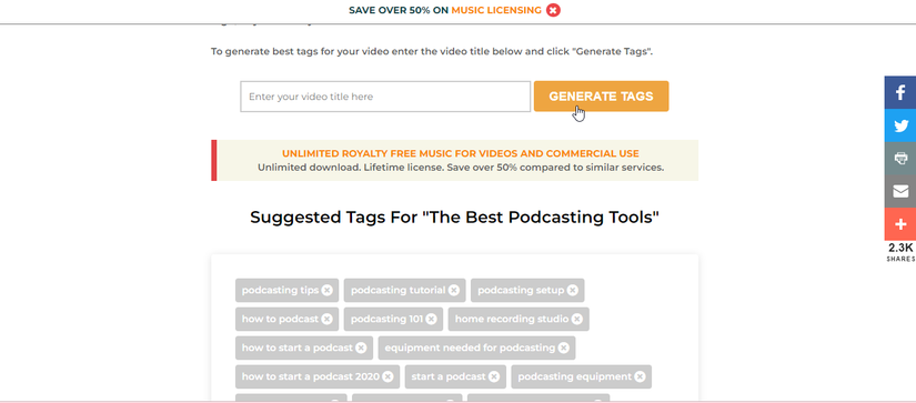 Random Tag Generator The 8 Best YouTube Tag Generators to Help Increase Views