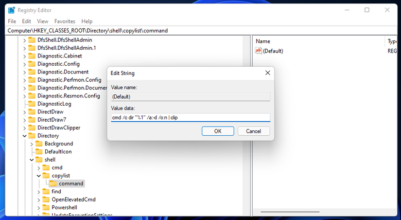 How to Copy a Folder’s File List Into a Text File in Windows 11
