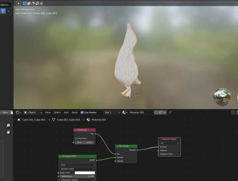 6 Ways to Convert a Mesh to a Wireframe in Blender