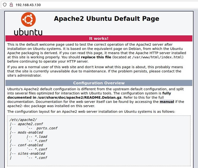 Apache Web Interface How to Set Up an Apache Web Server on Linux