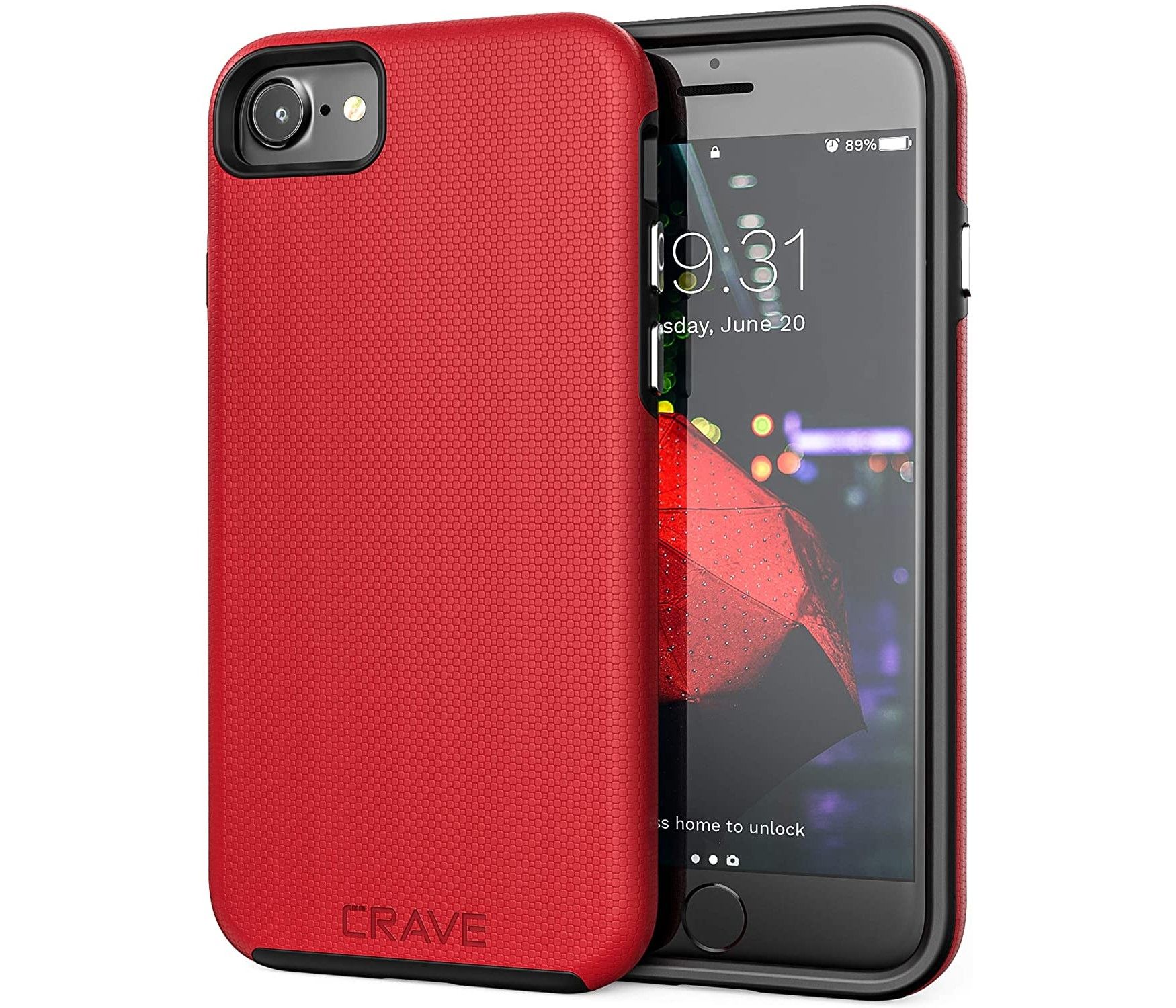 Crave Dual Guard for Apple iPhone SE 2022 Red