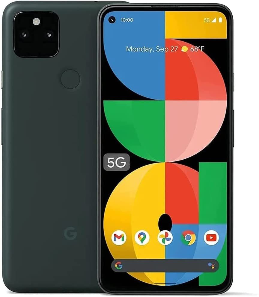 Google Pixel 5a 5G front and rear design