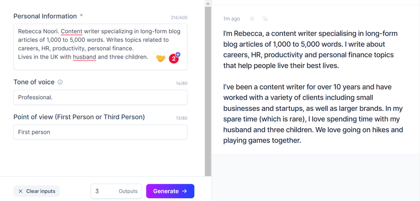 How to Use Jasper to Create Your LinkedIn Personal Bio