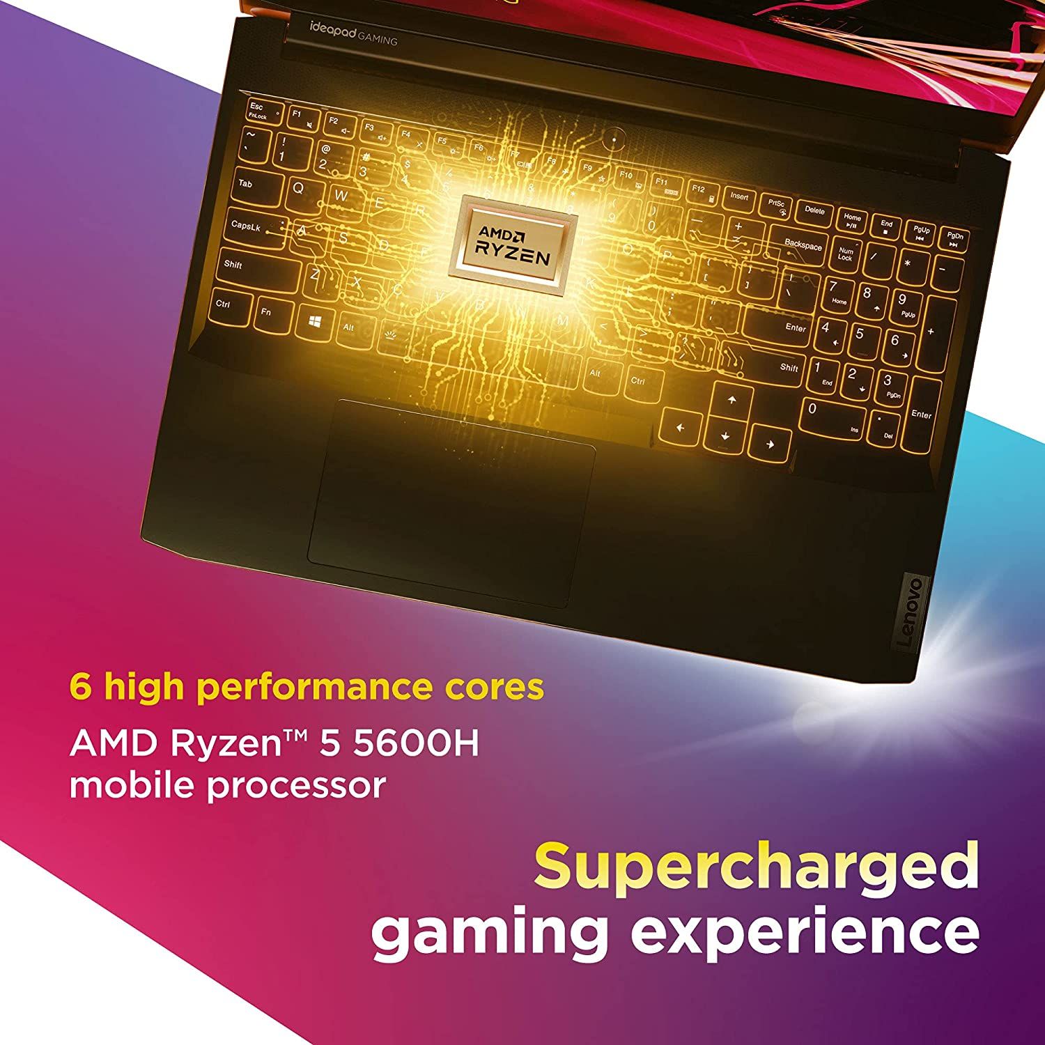 Lenovo IdeaPad 3 Gaming Laptop CPU