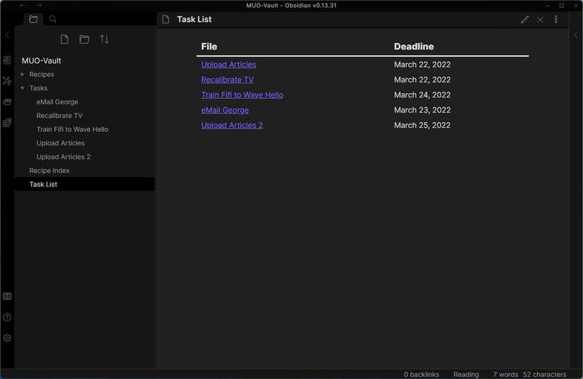How to Turn Your Notes into a Database with Obsidian and Dataview