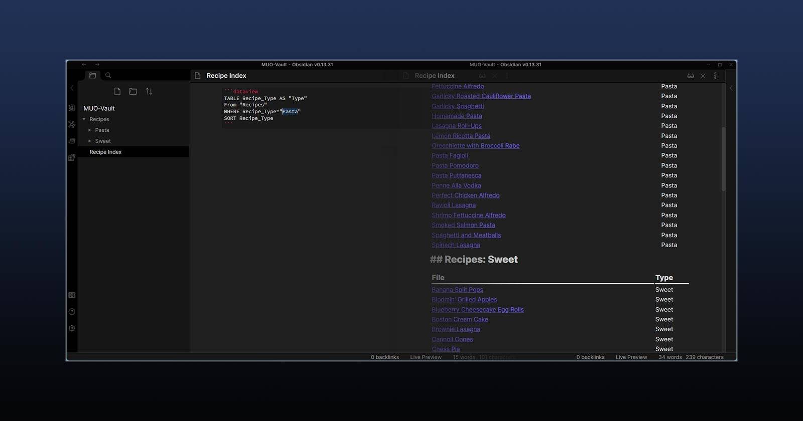 How to Turn Your Notes into a Database with Obsidian and Dataview