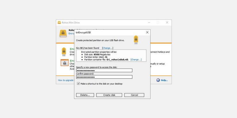 how to encrypt a usb drive