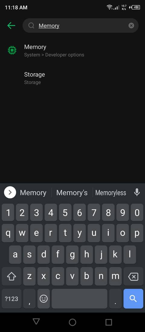 Phone Memory Screen Why Is Your Android Phone’s RAM Full, and Should You Clear It?
