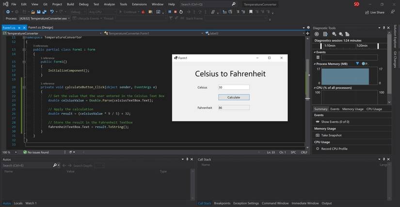 How to Create Your First Windows Forms (Winforms) Application in Visual ...