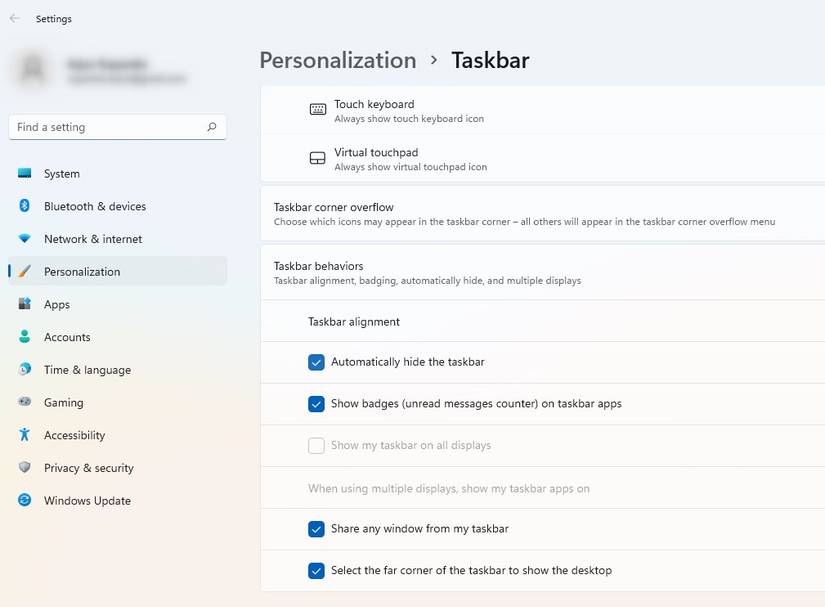 7 Ways to Customize the Windows 11 Taskbar