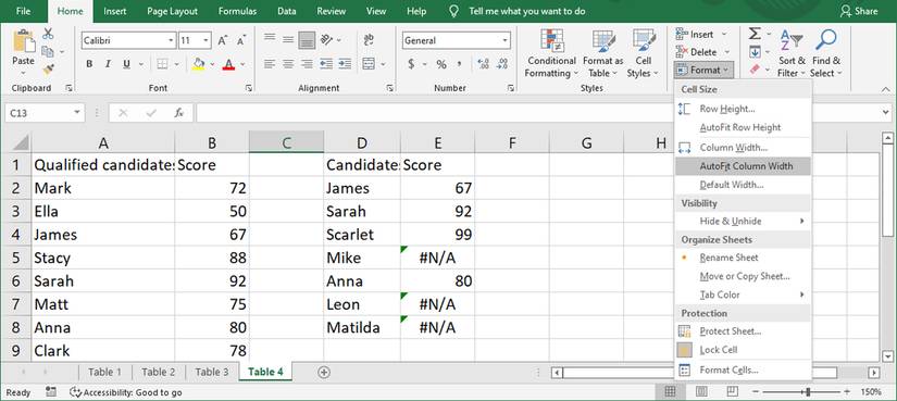 How to Autofit in Excel and Format Your Data