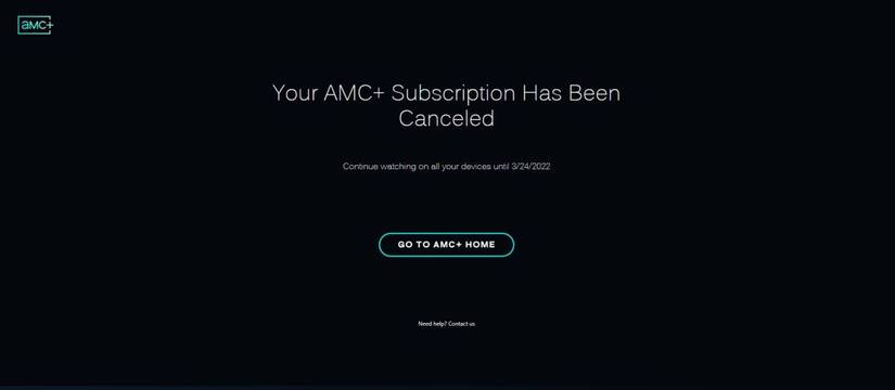How to Cancel Your AMC+ Subscription