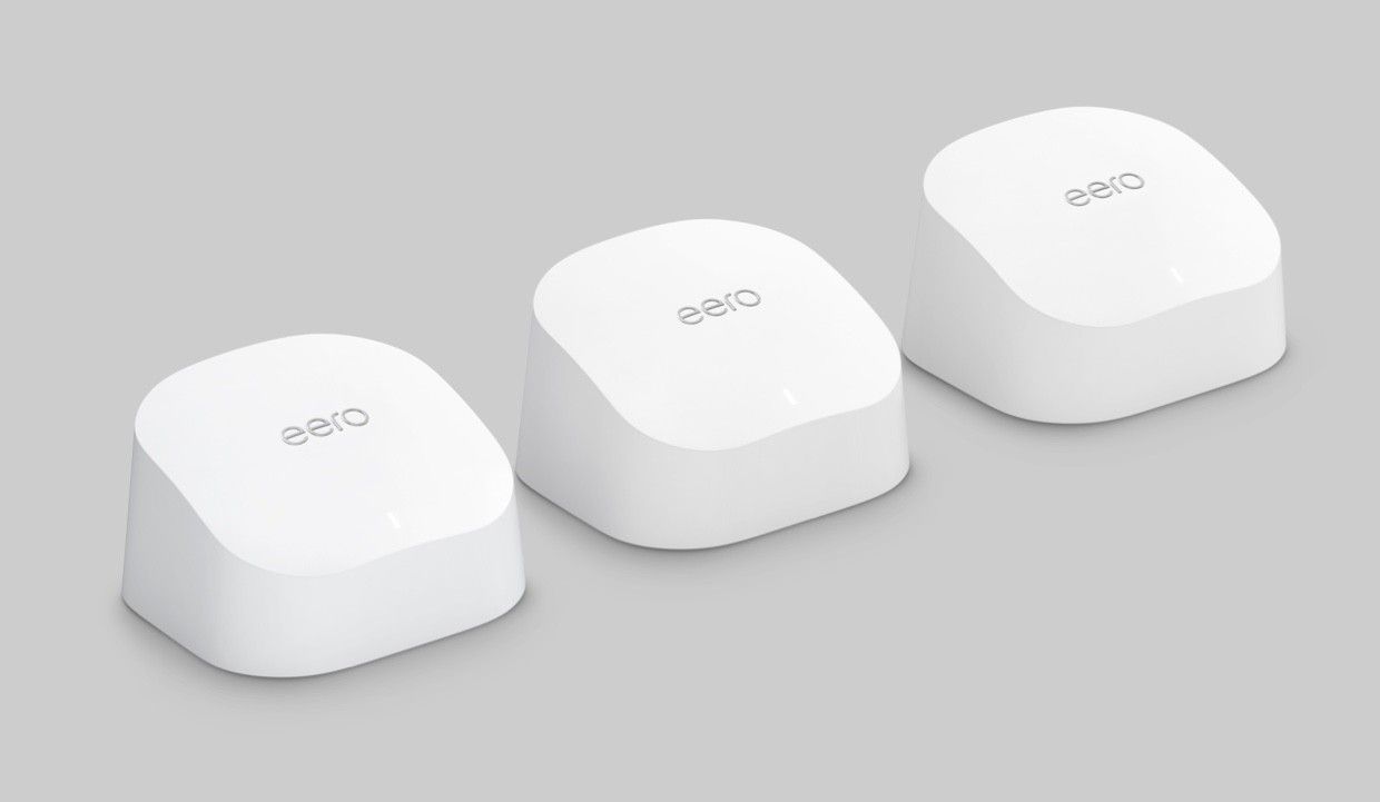 eero 6 with one router and two extenders